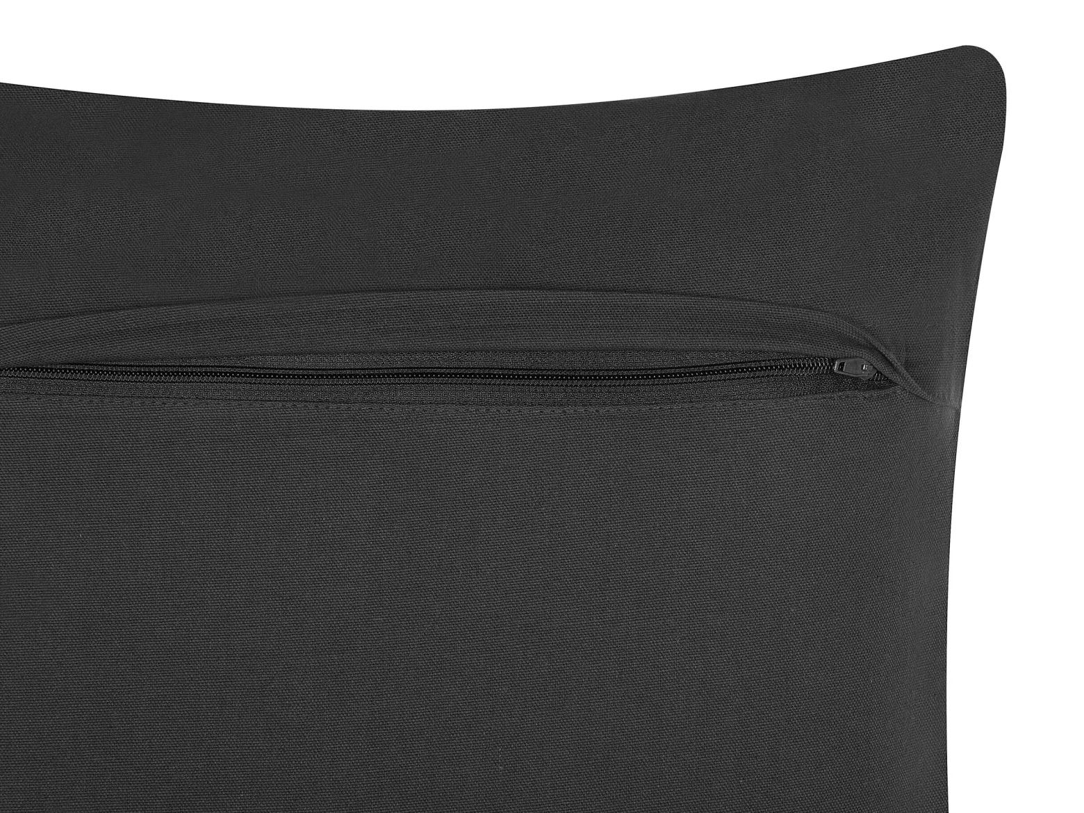 2 poduszki dekoracyjne bawełniane 45x45 cm szare