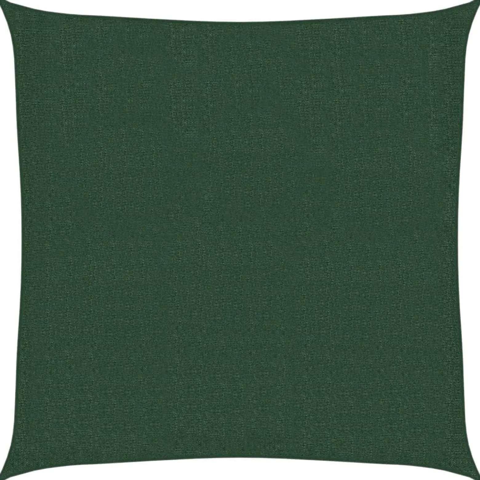 Żagiel przeciwsłoneczny, 160g/m², ciemnozielony, 2,5x2,5m, HDPE