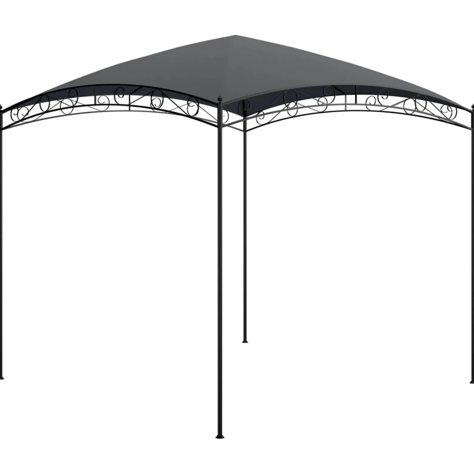 Altana Antracyt 3 x 3 x 2.65 m Tkanina vidaXL