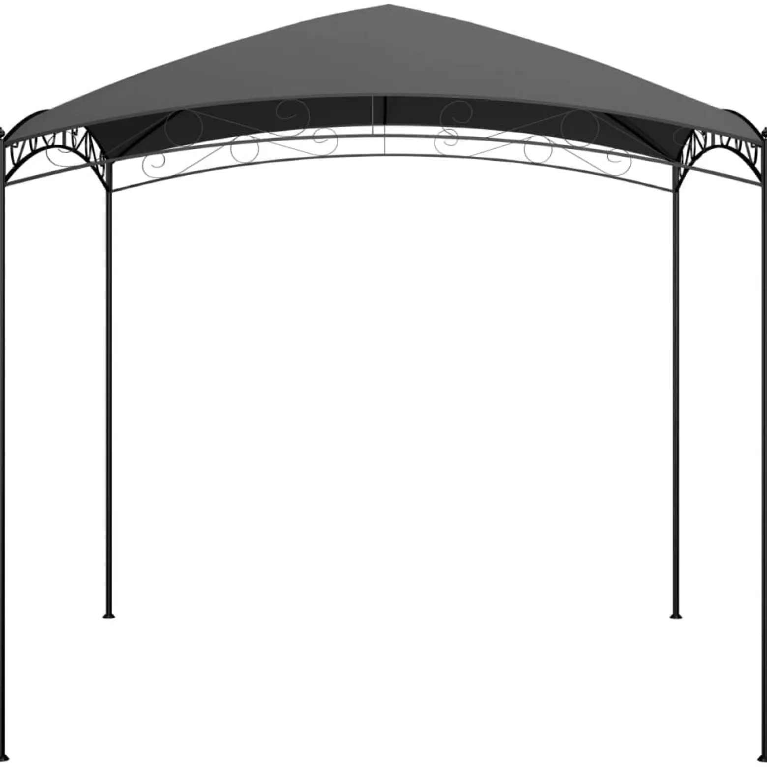 Altana Antracyt 3 x 3 x 2.65 m Tkanina vidaXL