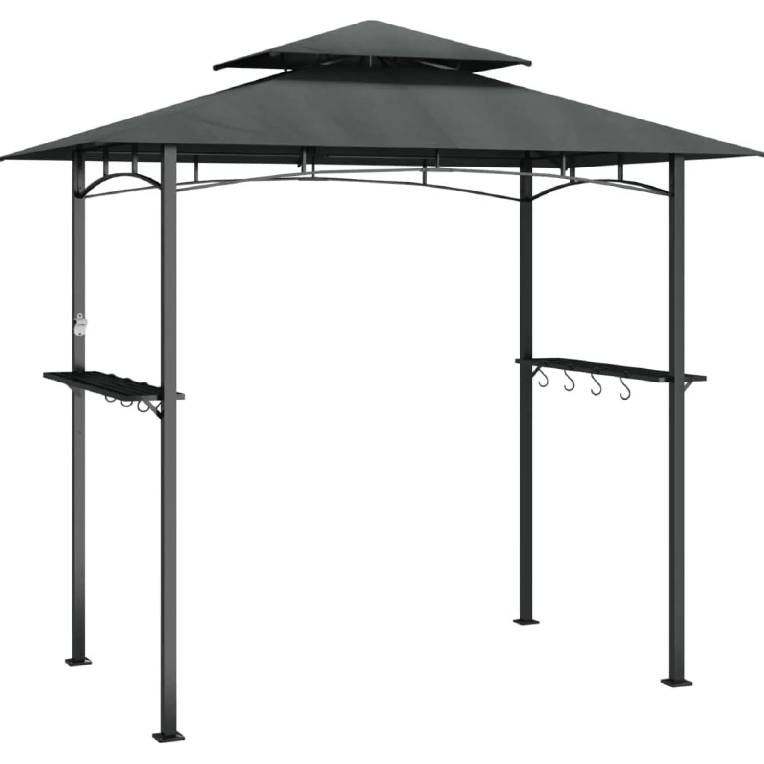 Altana Nad Grill Zadaszenie Nad Grill Antracytowe 240x150x243 cm