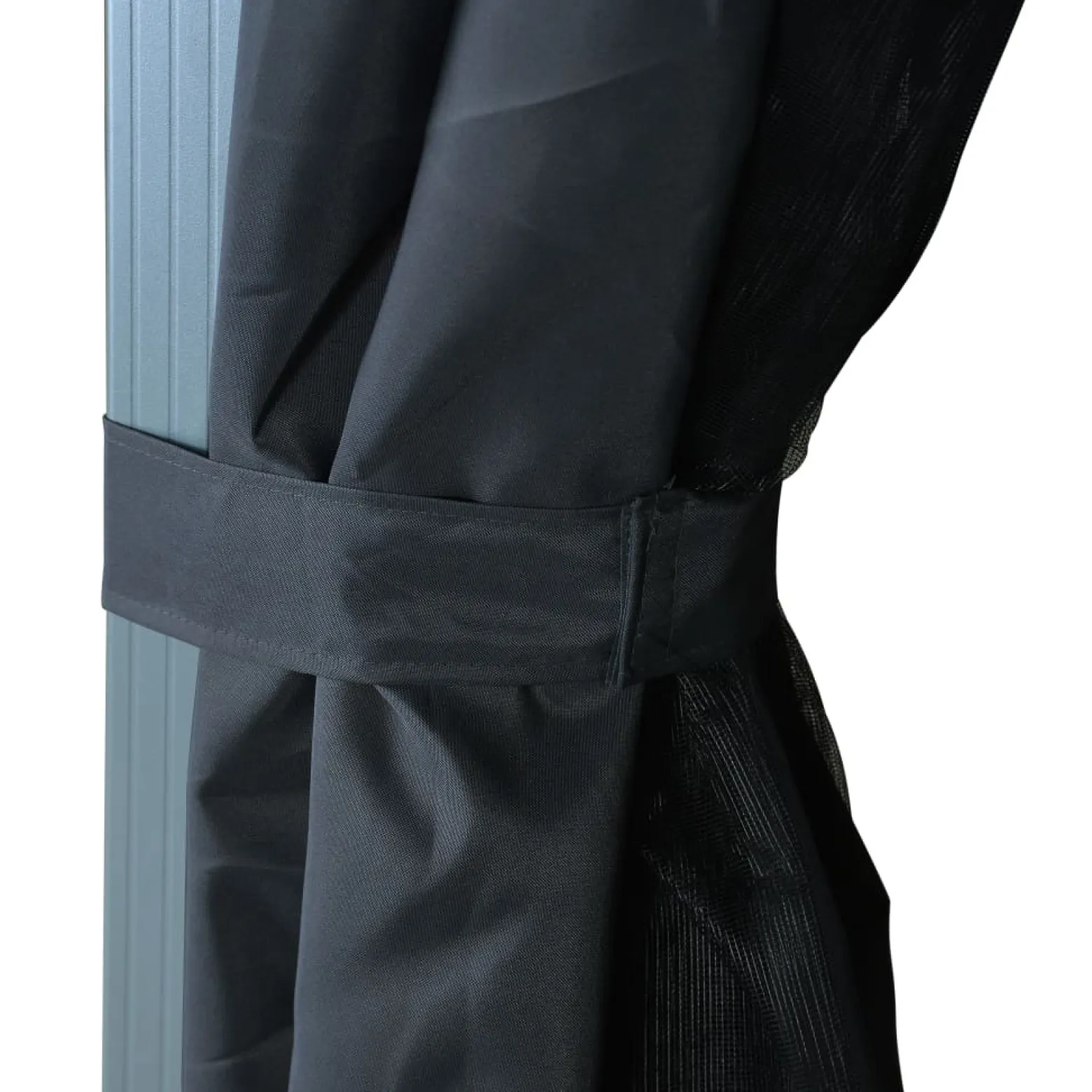 Altana Antracyt 300 x 300 cm Tkanina vidaXL