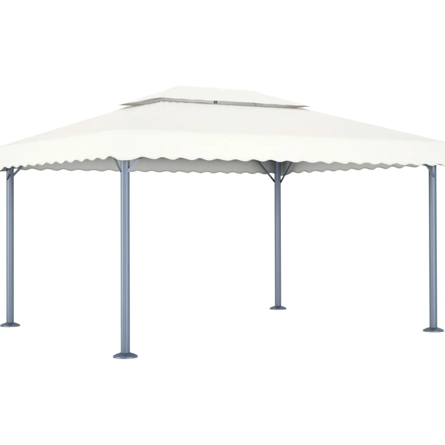 Altana, 400 x 300 cm, kremowa, aluminium