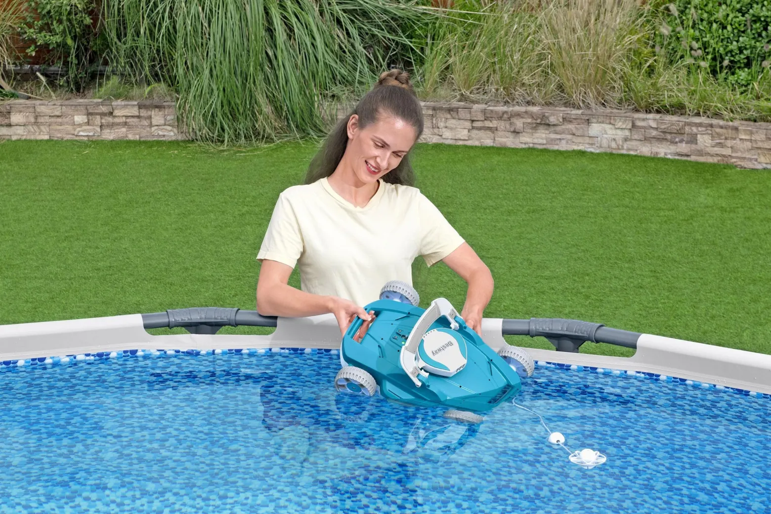 Automatyczny odkurzacz do czyszczenia basenu robot 58765 Bestway