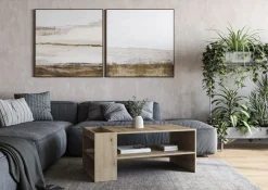 Ława MURCIA 100x55cm dąb artisan