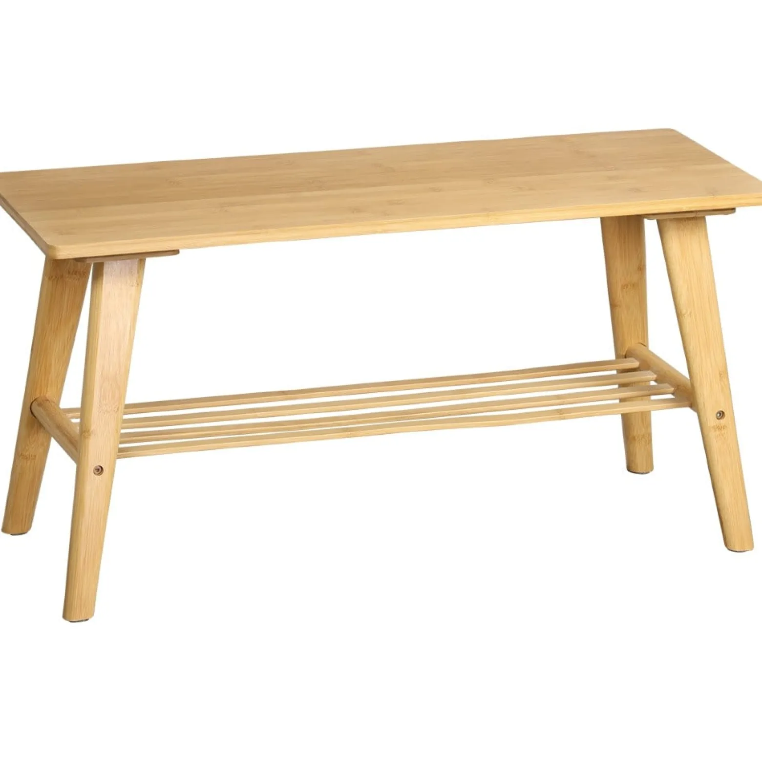 Ławka bambusowa KESPER, 80 x 30 x 41 cm