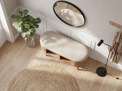 Ławka 90cm Ławka do przedpokoju Lita Ławka do korytarza Sypialnia na buty