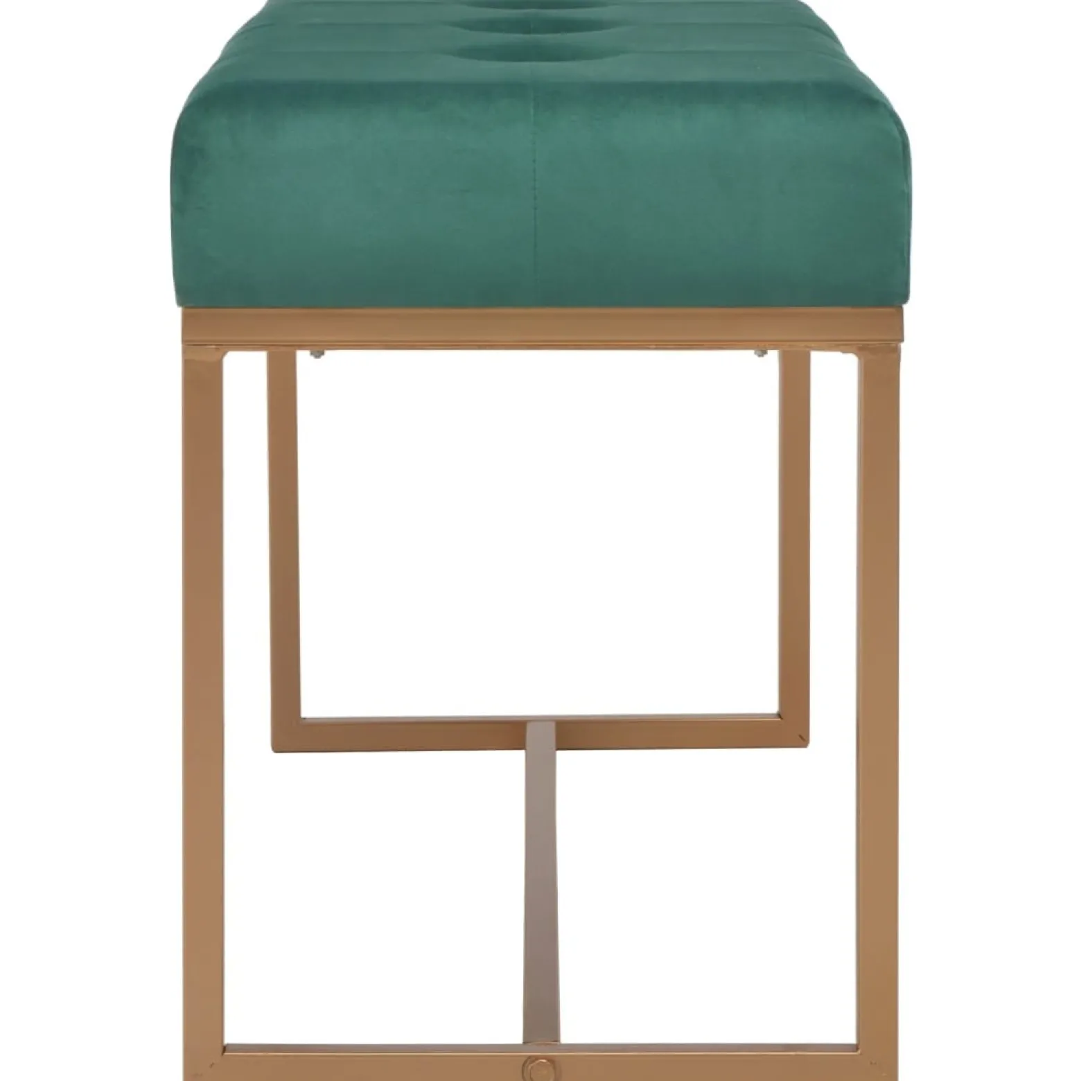 Ławka do przedpokoju Zielony 80 cm Tkanina vidaXL