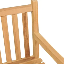 Ławka ogrodowa Brąz 114 cm Drewno vidaXL