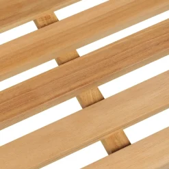 Ławka ogrodowa Brąz 114 cm Drewno vidaXL