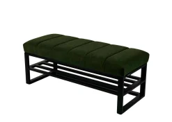 Ławka Tapicerowana Industrialna LGM-445 Tkanina STRONG 09