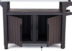Barek/schowek ogrodowy Unity 207L - Brąz