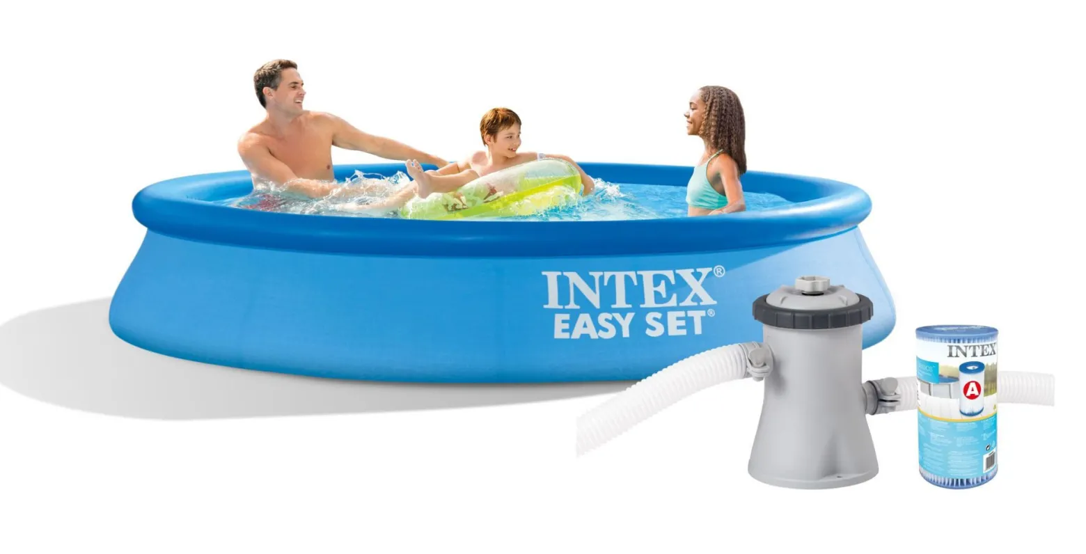 Basen ogrodowy rozporowy pompa wyłącznik różnicowy 305x61cm INTEX 28118 GN