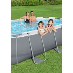 Basen ogrodowy stelażowy Bestway 427x250x100 cm zestaw 18w1