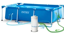 Basen ogrodowy stelażowy Intex 300x200x75 28272-M zestaw 16w1