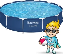 Basen ogrodowy stelażowy 366x76 Bestway 56706