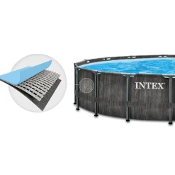 Basen ogrodowy stelażowy 549x122cm Intex zestaw 18w1