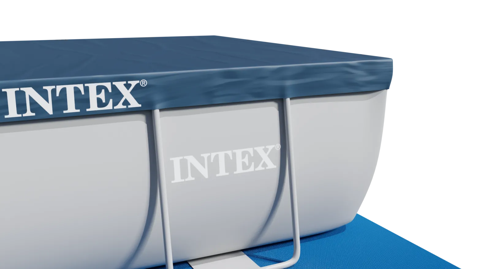 Basen ogrodowy stelażowy 488x244x107cm Intex zestaw 21w1