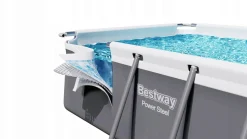 Basen ogrodowy stelażowy 404x201x100cm Bestway zestaw 17w1
