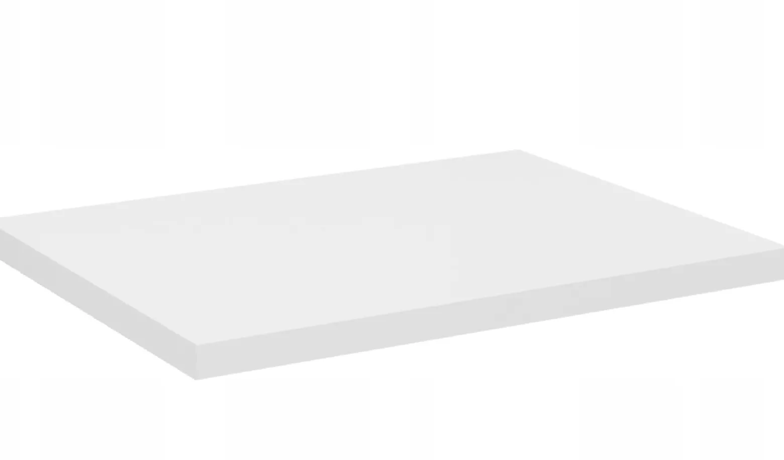 BIAŁA szafka łazienkowa z blatem 50 cm NOVA WHITE 82-50 z szufladami