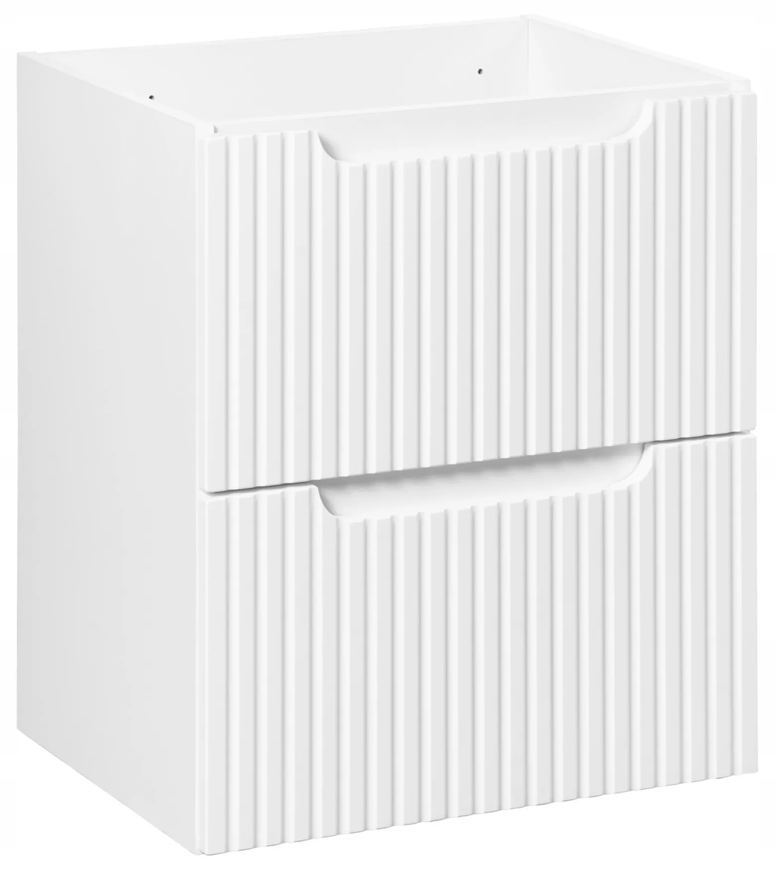 BIAŁA szafka łazienkowa z blatem 50 cm NOVA WHITE 82-50 z szufladami