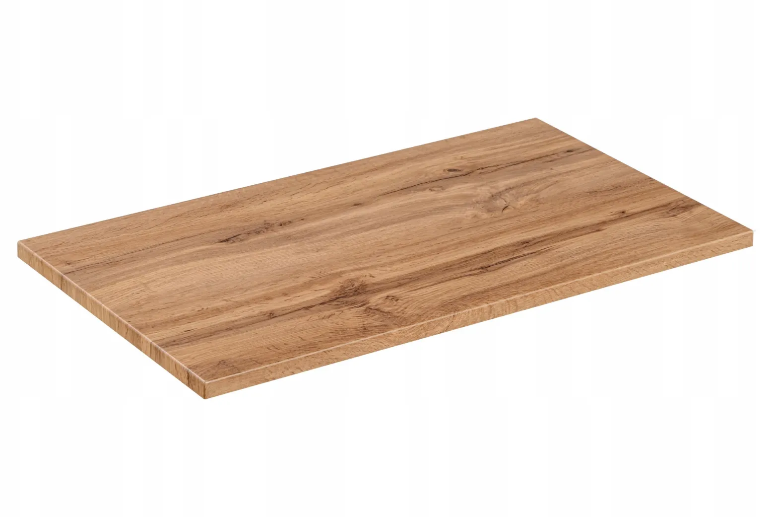 BIAŁA Szafka Pod Umywalkę 80 cm Blat WOTAN Wisząca MADIS