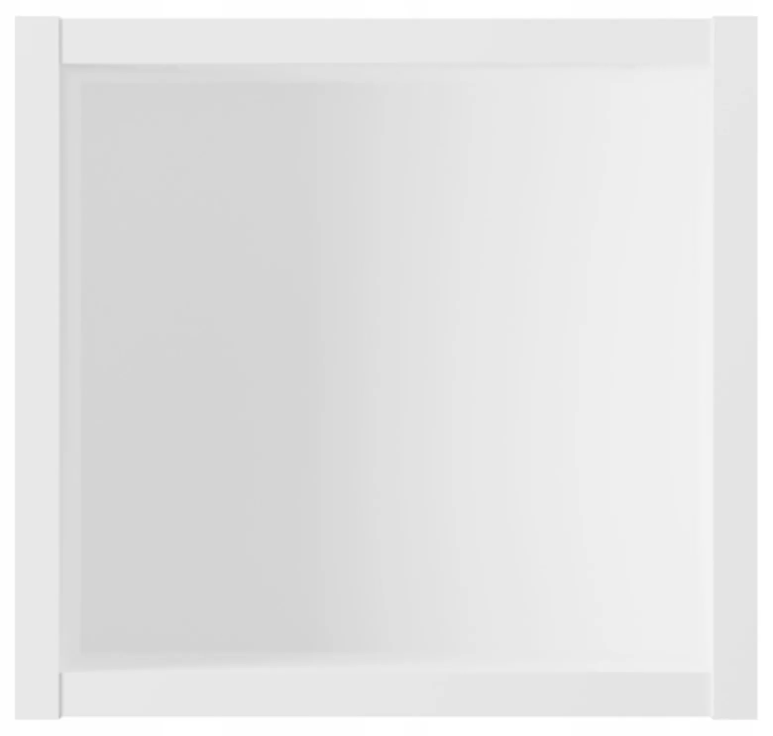 BIAŁY regał łazienkowy górny 27 cm Qubik NOVA WHITE 83-27-Q