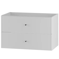 Biały Zestaw do Łazienki 80cm Szafka z Blatem Marco
