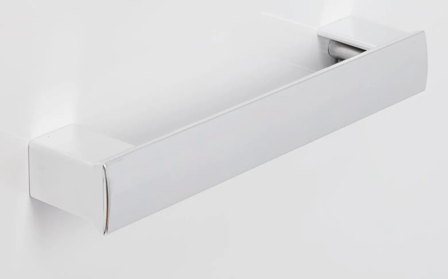 Biały Zestaw do Łazienki Stojący 45cm 4 Elementy