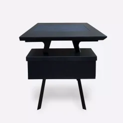 Biurko designerskie dębowe z jedną szufladą VITA 4