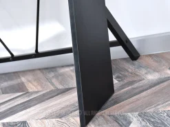 Biurko dla ucznia gracza asgard czarne-beton styl loft