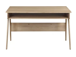 Biurko drewniane SCANDINAVIAN WOOD, kolor dębowy