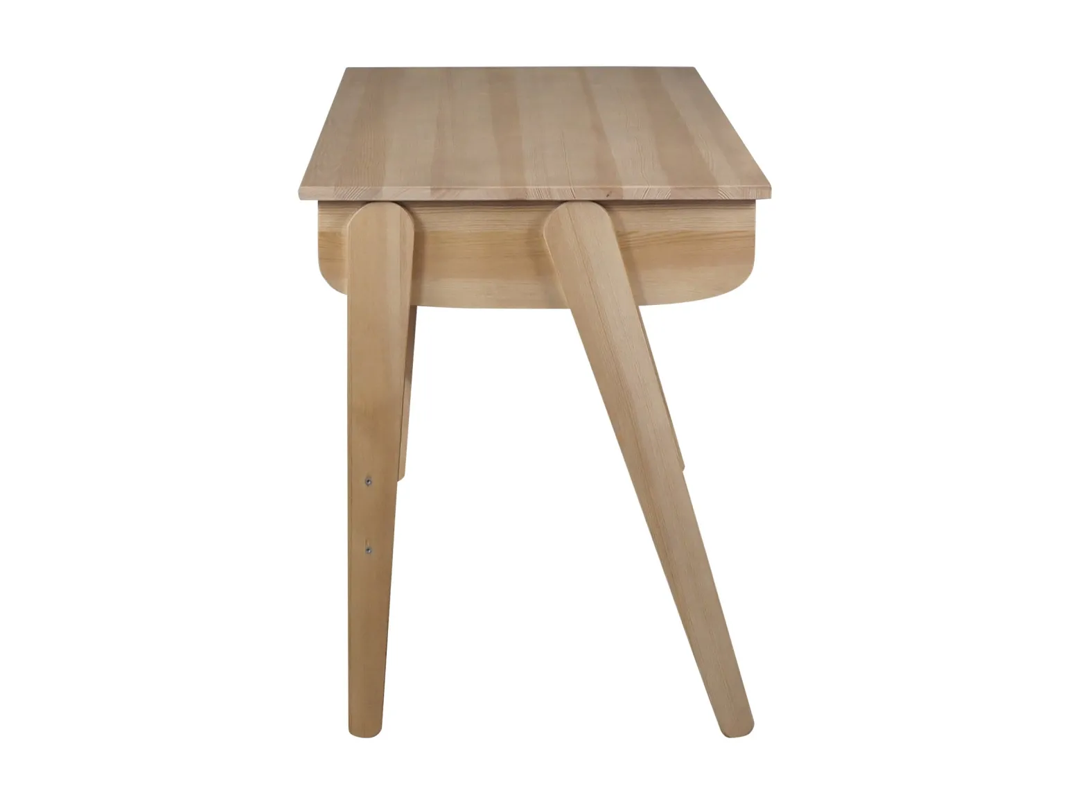 Biurko drewniane SCANDINAVIAN WOOD, kolor dębowy