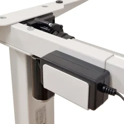 Biurko elektryczne BIMOTION 1S 140x70x3,2 cm Regulacja 73-120 biały/orzech