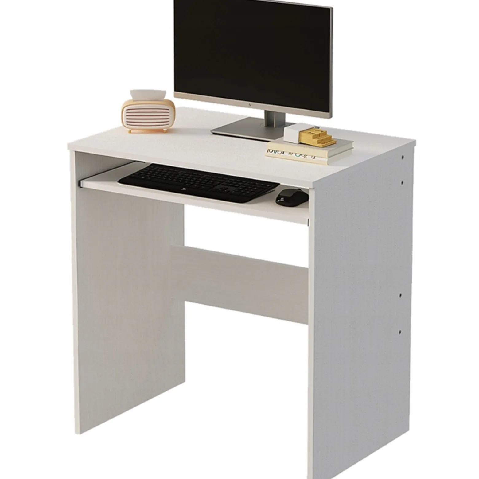 Biurko komputerowe stolik białe loft 70cm