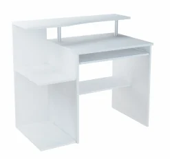 Biurko młodzieżowe prostokątne MARKO B001 Białe 100 cm Meble-Bestseller