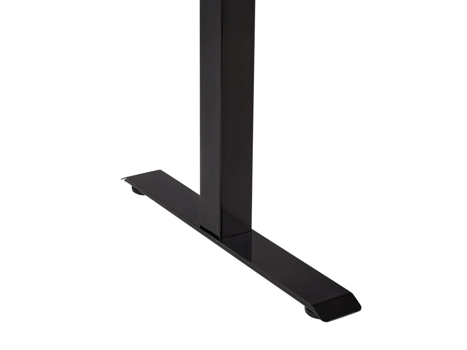 Biurko regulowane manualnie 120x72 cm czarne