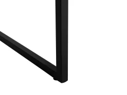 Biurko 120x60 ciemne drewno industrialne