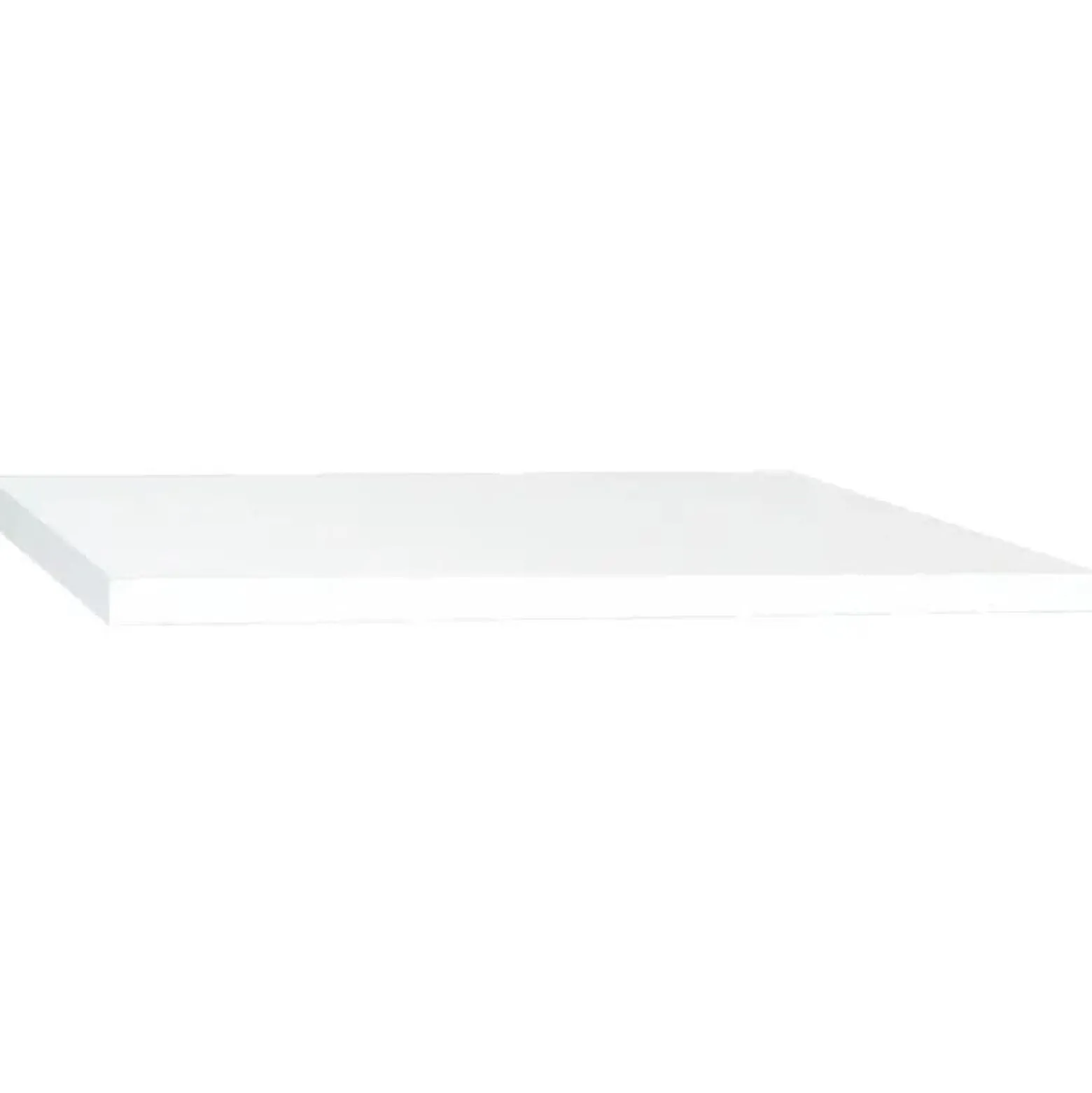 Blat kuchenny, ALBA, 80x54x3 cm, biel, mat | TYLETEGOTU