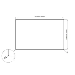 Blat łazienkowy HPL +otwory do szafki 120cm 120,5×40cm Cream Navona K367PH