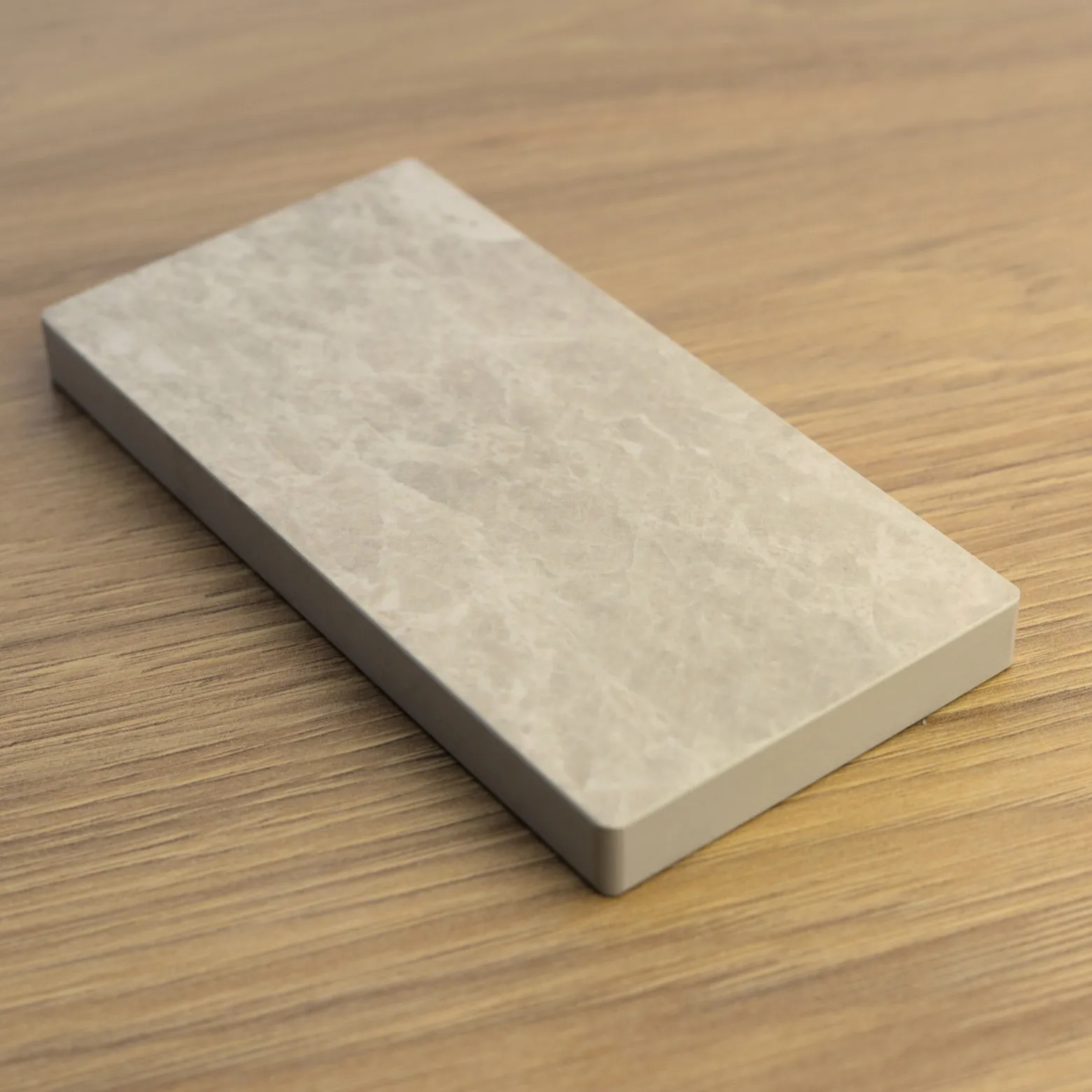 Blat łazienkowy HPL z otworami do szafki 100cm 101×46cm Cream Navona K367PH