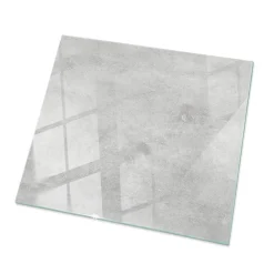 Blat szklany hartowany 50x50 Szyba na stolik Beton rysy Tulup