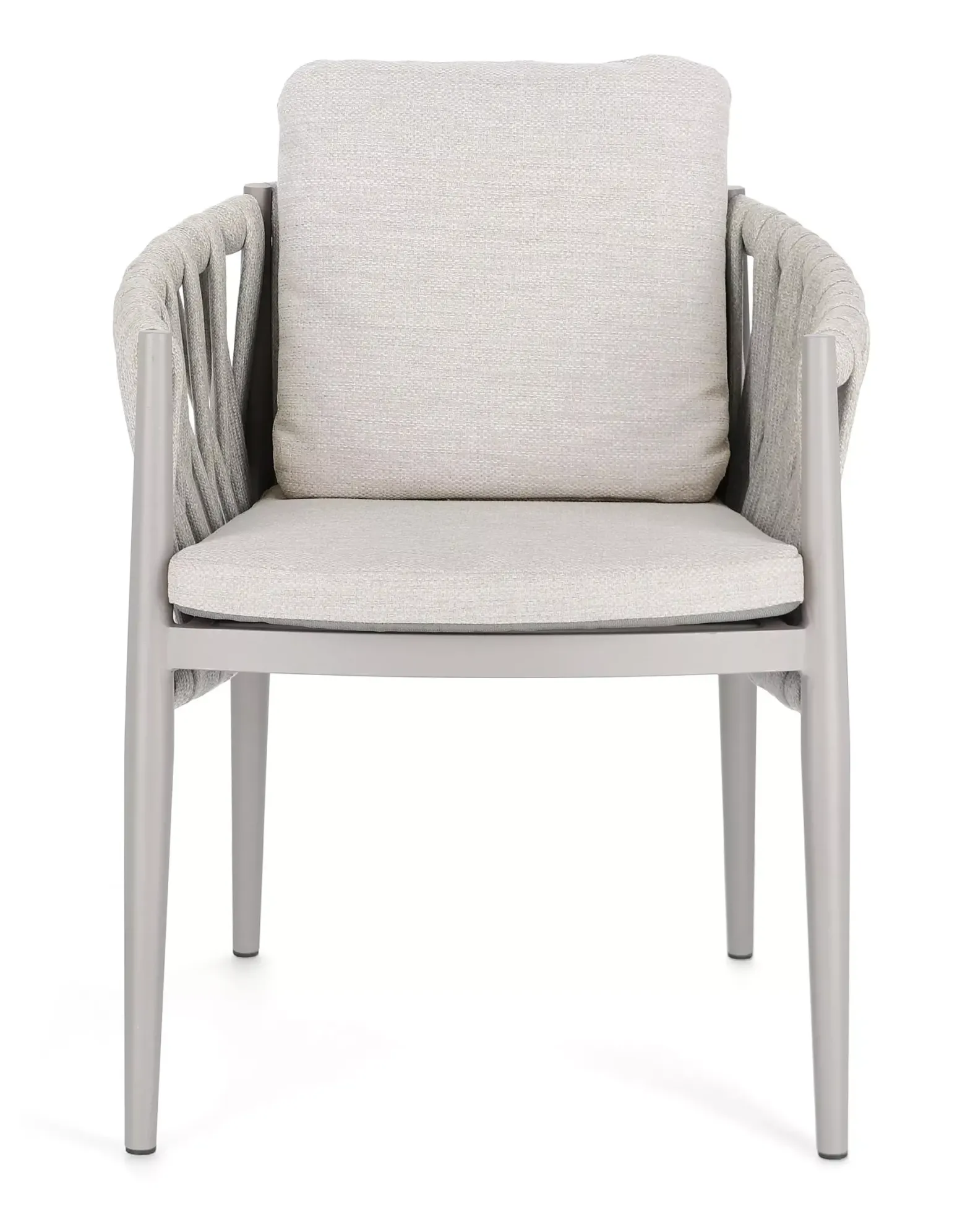 Bolzano Juno Krzesło ogrodowe 63x60 beżowe aluminium
