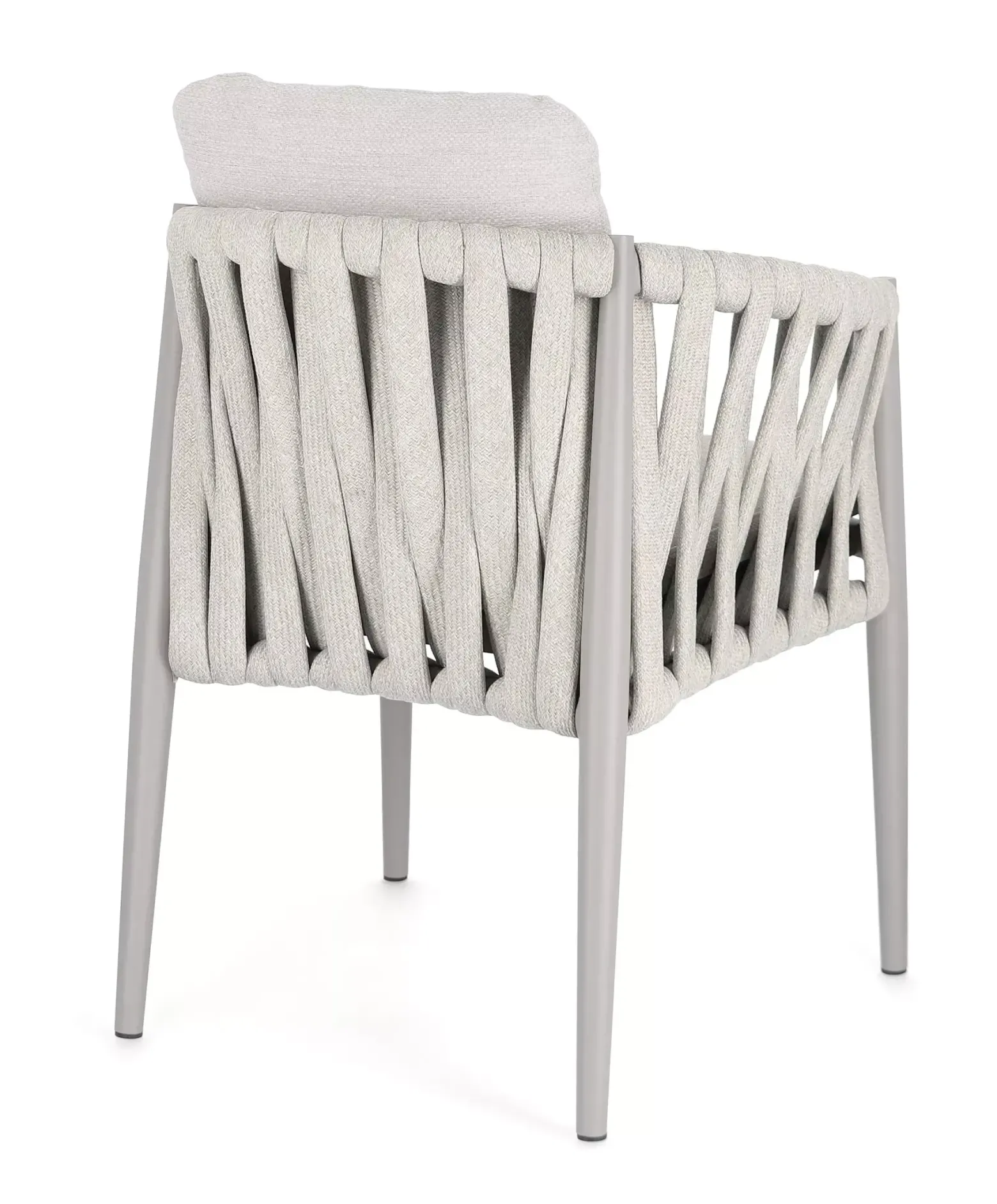Bolzano Juno Krzesło ogrodowe 63x60 beżowe aluminium