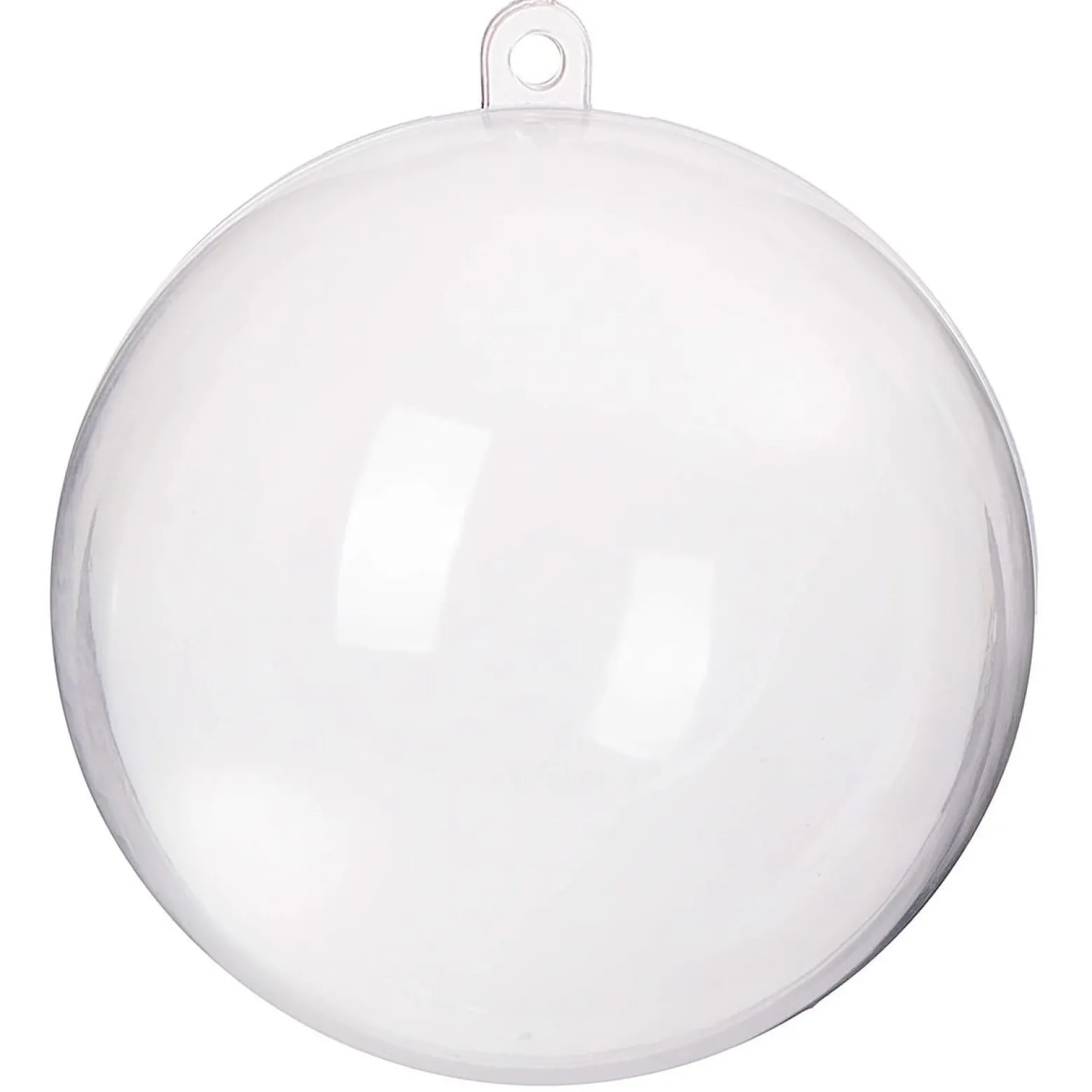 Bombki akrylowe 11cm kula plastikowa decoupage zestaw 2 szt