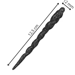 Bombki choinkowe, sople 12 cm nietłukące zestaw 10 szt.
