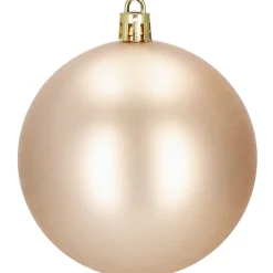 Bombki choinkowe 33 szt. zawieszki świąteczne rose gold
