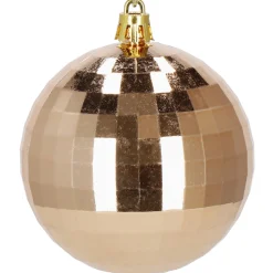 Bombki choinkowe 33 szt. zawieszki świąteczne rose gold
