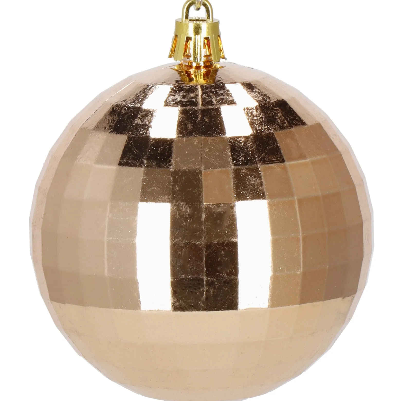 Bombki choinkowe 33 szt. zawieszki świąteczne rose gold