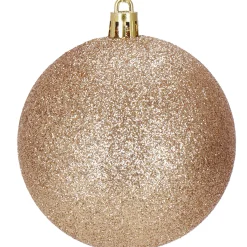 Bombki choinkowe 33 szt. zawieszki świąteczne rose gold